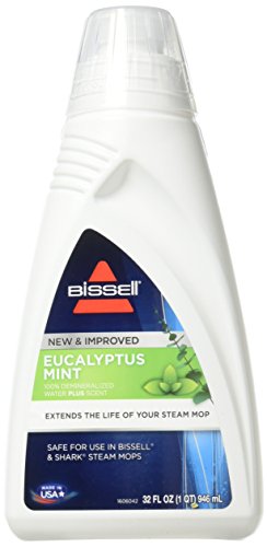 BISSELL EUCALYPTUS MINT DEMINERALIZED STEAM MOP WATER BISSELL EUCALYPTUS MINT DEMINERALIZED STEAM MOP WATER