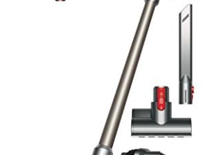 Dyson V8 Animal Cordless HEPA Vacuum Cleaner + Direct Drive Cleaner Head + Wand Set + Mini Motorized Tool + Dusting Brush + Docking Station + Combination Tool + Crevice Tool