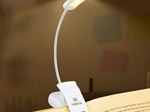 Vekkia 3000K Warm LED Rechargeable Book Light