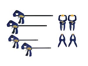 IRWIN QUICK-GRIP Woodworking Clamps Set