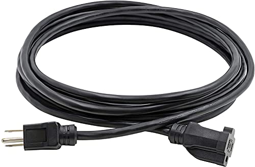 Clear Power 8 ft Indoor/Outdoor Extension Cord 16/3 SJTW Clear Power 8 ft Indoor/Outdoor Extension Cord 16/3 SJTW