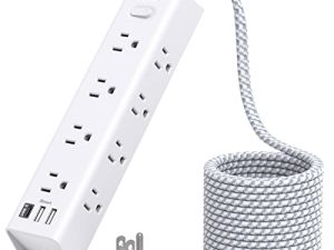 Surge Protector Power Strip - 10 FT Extension Cord
