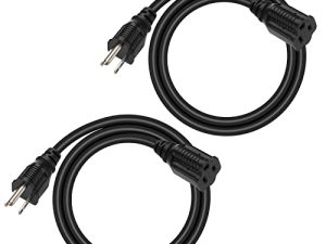 DEWENWILS 3 Foot Extension Cord Christmas
