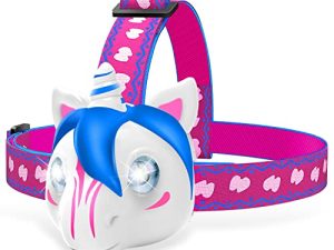 Unicorn LED Headlamp for Kids Camping Accessories