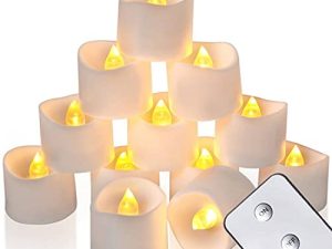 Flameless Candles With Remote
