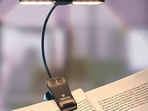 Vekkia 14 LED Rechargeable Book-Light for Reading at Night in Bed