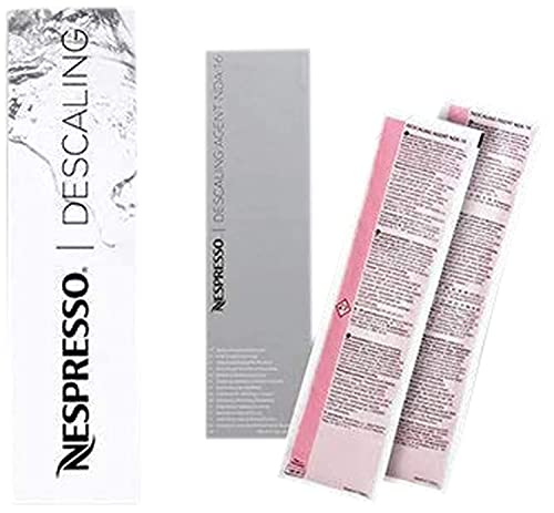 NESPRESSO DESCALING KIT INCLUDES 2 UNITS NEW VERSION NESPRESSO DESCALING KIT INCLUDES 2 UNITS NEW VERSION