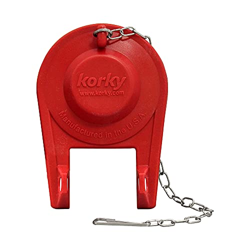 Korky 100BP Ultra High Performance Flapper Fits Most Toilets - Long Lasting Rubber - Easy to Install - Made in USA Korky 100BP Ultra High Performance Flapper Fits Most Toilets - Long Lasting Rubber - Easy to Install - Made in USA