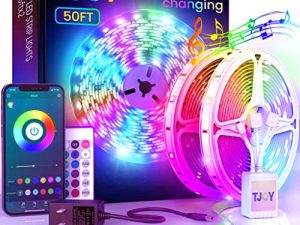 TJOY 50ft Bluetooth LED Strip Lights