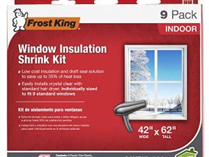 Frost King V73/9H Indoor Shrink Window Kit 42 62-Inch