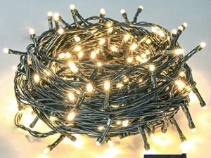 YIQU Upgraded 82FT 200 LED Christmas String Lights Outdoor/Indoor