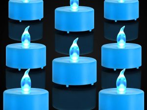 Boakboary Battery Operated Flameless Tea Lights Candles-LED Flickering Votive lamp Long Lasting 200 Hours