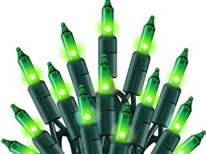 TW SHINE Green Christmas Lights