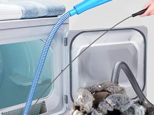 Sealegend Dryer Vent Cleaner Kit Vacuum Attachment Bendable Dryer Lint Brush Remover with Guide Wire Dryer Lint Screen Cleaning Hose