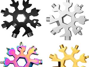 4 Pack 18 In 1 Snowflake Multi Tool