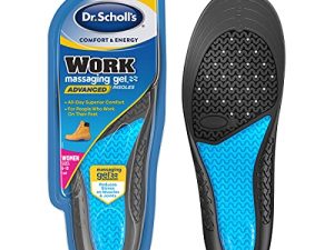 Dr. Scholl's Work Insoles All-Day Shock Absorption and Reinforced Arch Support that Fits in Work Boots and More (for Women's 6-10)