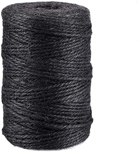 KINGLAKE 328 Feet Natural Jute Twine Best Arts Crafts Gift Twine Christmas Twine Durable Packing String KINGLAKE 328 Feet Natural Jute Twine Best Arts Crafts Gift Twine Christmas Twine Durable Packing String