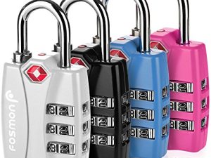 Fosmon TSA Approved Luggage Locks