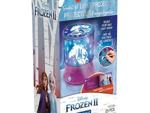 Make It Real – Disney Frozen 2 Starlight Projector - DIY Ceiling Projector for Girls - Illuminates Kids Bedrooms with Scenes from Disney’s Frozen 2