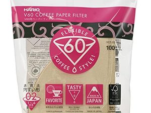 Hario V60 Paper Coffee Filters Single Use Pour Over Cone Filters Size 02