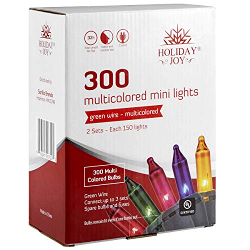 Holiday Joy Christmas Lights for Tree - 300 Count Holiday Joy Christmas Lights for Tree - 300 Count