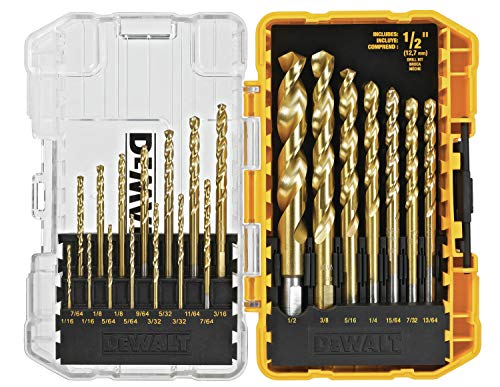 DEWALT Titanium Nitride Drill Bit Set DEWALT Titanium Nitride Drill Bit Set