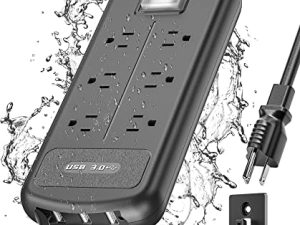 USB Outdoor Power Strip Weatherproof