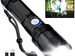 BERCOL Rechargeable LED Flashlights High Lumens