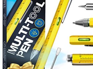 Stocking Stuffers for Men Multitool Pen - 6 in 1 Pocket Tools for Men Christmas Gifts for Men Dad Grandpa Him Husband