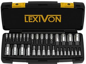 LEXIVON Master HEX Bit Socket Set