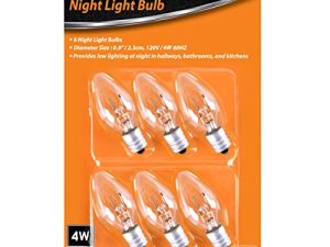 Kingman Night Light Bulb Warm White Replacement Bulbs (6 per Pack)