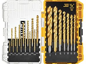 DEWALT Titanium Nitride Coated Drill Bit Set