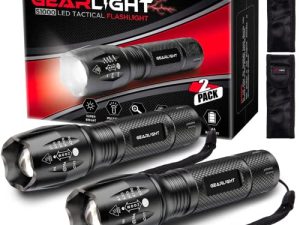 GearLight Flashlight 2pk Bright