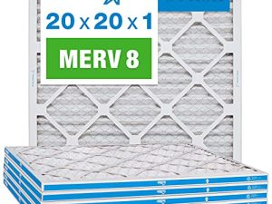 Aerostar 20x20x1 MERV 8 Pleated Air Filter