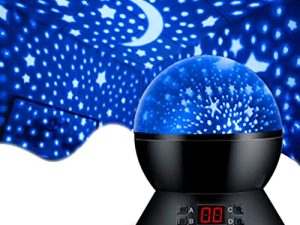 MOKOQI Star Projector Night Lights for Kids with Timer