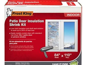 Frost King V76H Shrink Window Kit 84-Inch by 110-Inch
