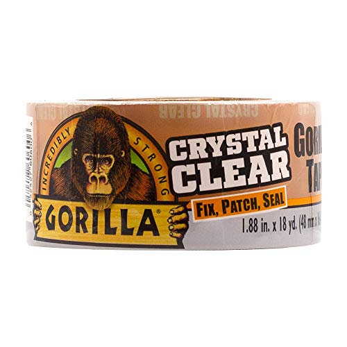 Gorilla Crystal Clear Repair Duct Tape Gorilla Crystal Clear Repair Duct Tape