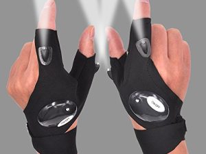 Mylivell LED Flashlight Gloves Gifts for Men Stocking Stuffers Christmas Birthday for Dad Husband Him Unique Cool Gadgets Tools for Men Camping Repairing Night Running Fishing