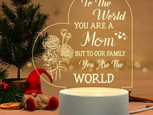 BeneCharm Gifts for Mom from Daughter Son- Mom Birthday Gifts Night Light