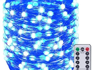SANJICHA 66Ft 200LED Fairy Lights Outdoor/Indoor